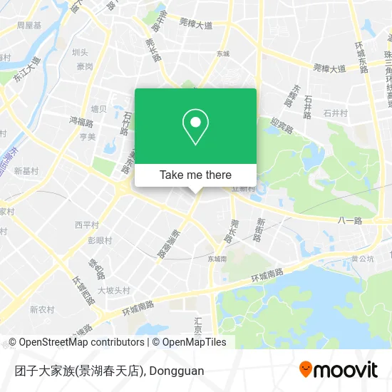 团子大家族(景湖春天店) map