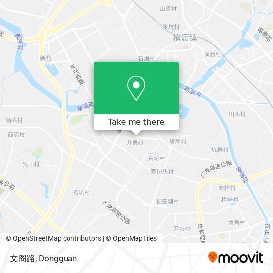文阁路 map