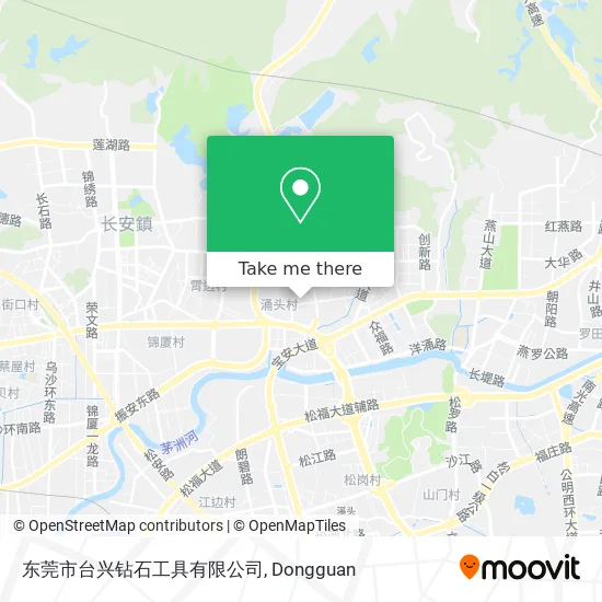 东莞市台兴钻石工具有限公司 map