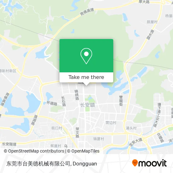 东莞市台美德机械有限公司 map