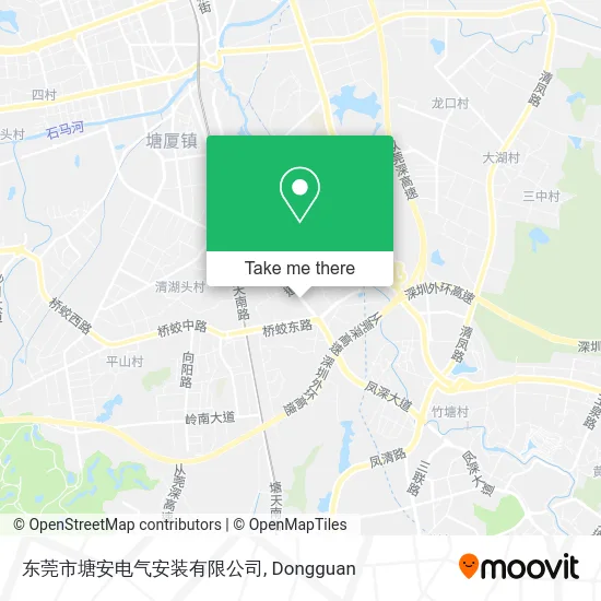 东莞市塘安电气安装有限公司 map