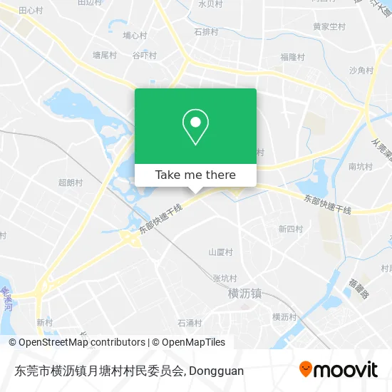 东莞市横沥镇月塘村村民委员会 map