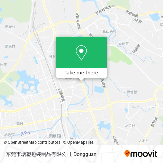 东莞市塘塑包装制品有限公司 map