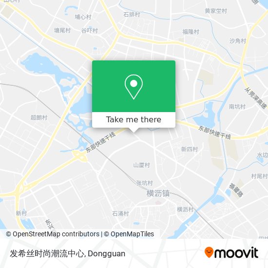 发希丝时尚潮流中心 map