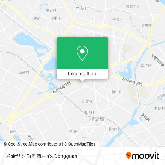 发希丝时尚潮流中心 map