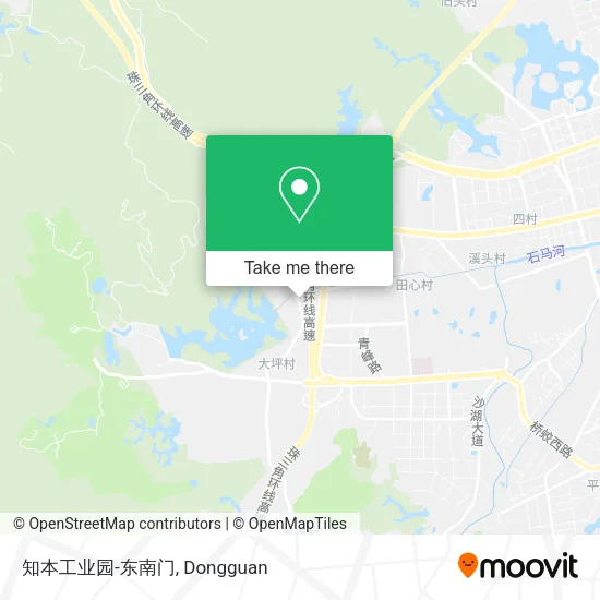知本工业园-东南门 map