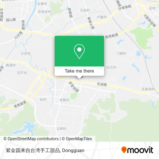 紫金园来自台湾手工甜品 map