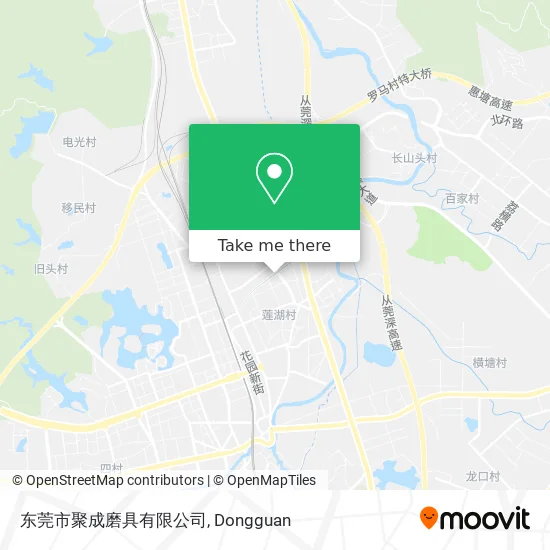 东莞市聚成磨具有限公司 map