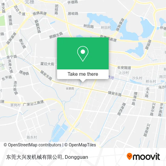东莞大兴发机械有限公司 map
