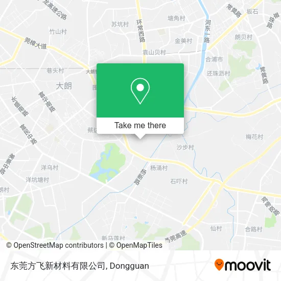 东莞方飞新材料有限公司 map