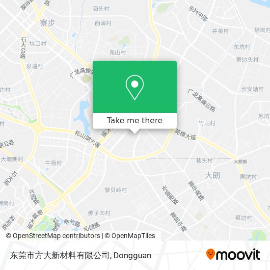 东莞市方大新材料有限公司 map