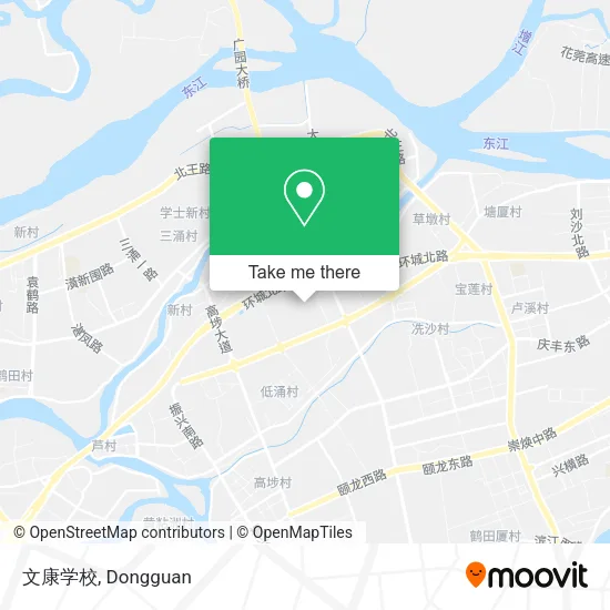文康学校 map