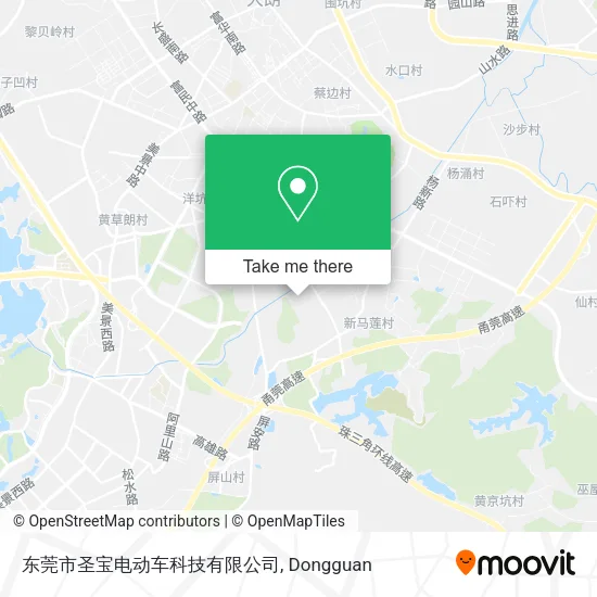 东莞市圣宝电动车科技有限公司 map
