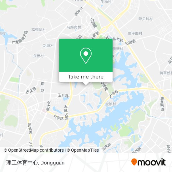 理工体育中心 map