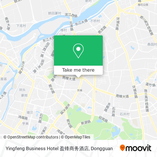 Yingfeng Business Hotel 盈锋商务酒店 map