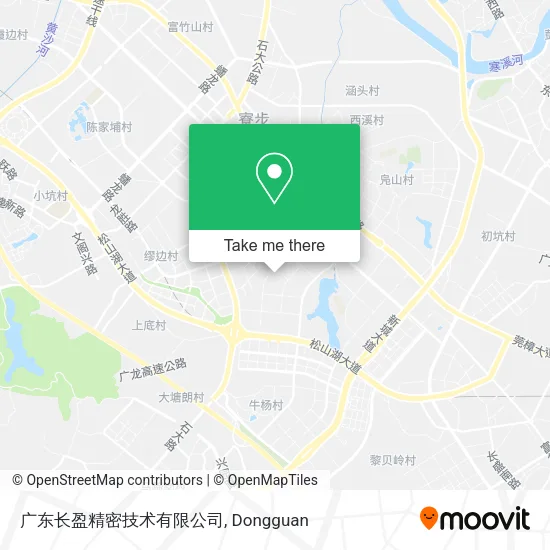 广东长盈精密技术有限公司 map