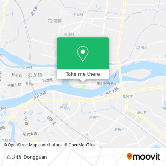 石龙镇 map