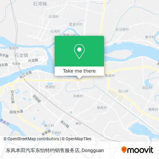东风本田汽车东怡特约销售服务店 map