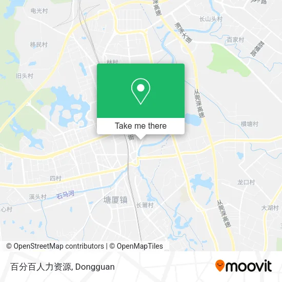 百分百人力资源 map