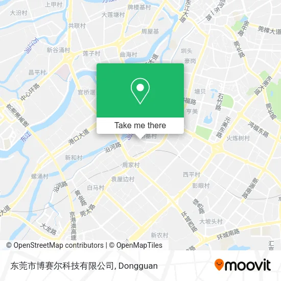 东莞市博赛尔科技有限公司 map