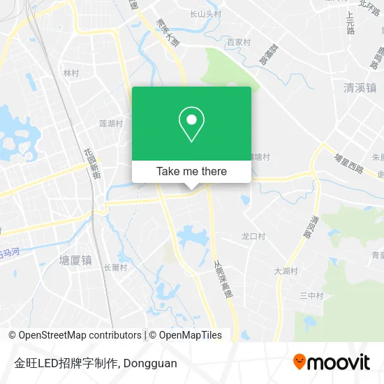 金旺LED招牌字制作 map