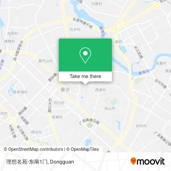 理想名苑-东南1门 map
