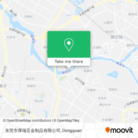 东莞市厚瑞五金制品有限公司 map