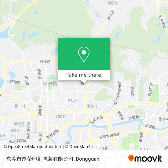 东莞市厚荣印刷包装有限公司 map