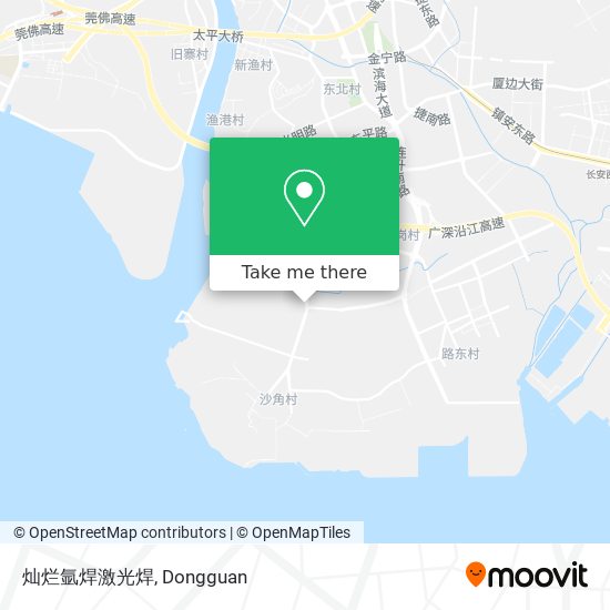 灿烂氩焊激光焊 map
