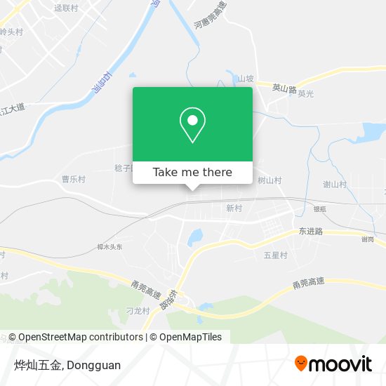 烨灿五金 map