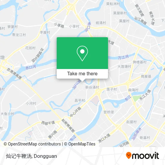 灿记牛鞭汤 map