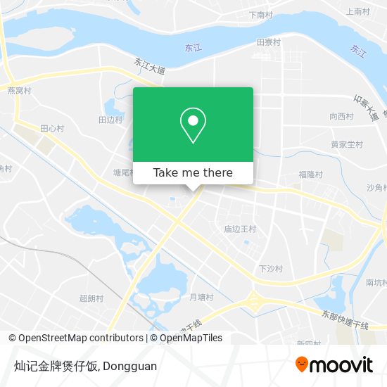 灿记金牌煲仔饭 map