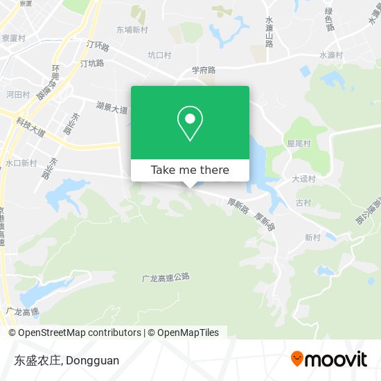东盛农庄 map