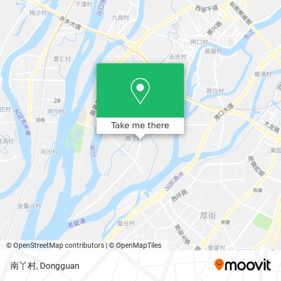 南丫村 map