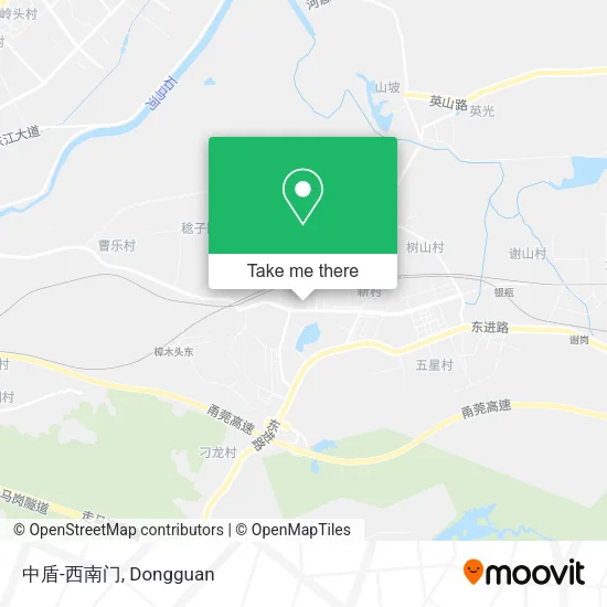中盾-西南门 map