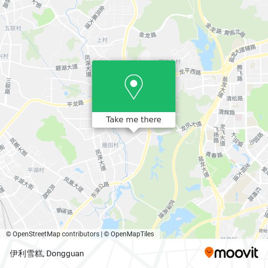 伊利雪糕 map