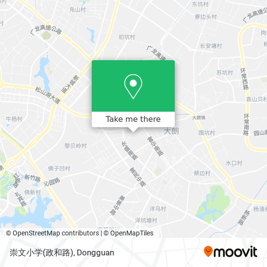 崇文小学(政和路) map