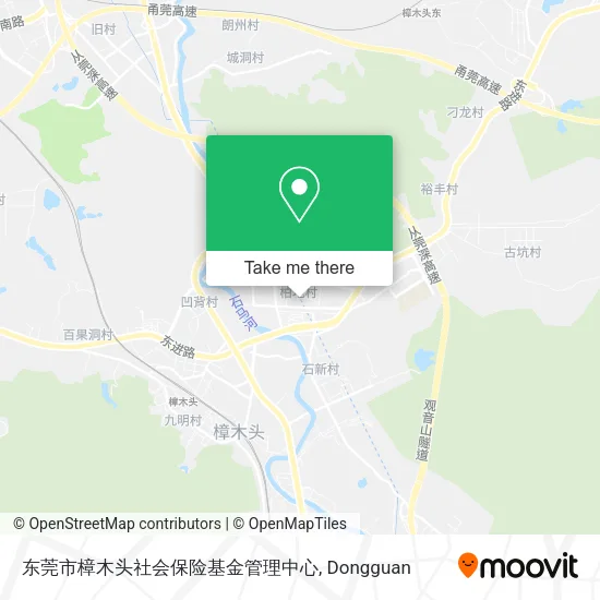 东莞市樟木头社会保险基金管理中心 map