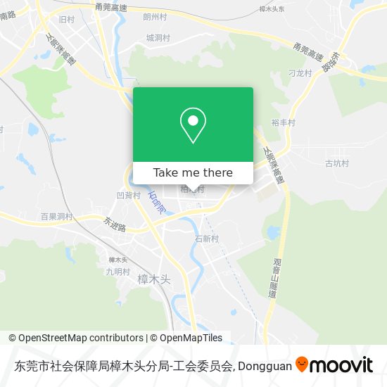 东莞市社会保障局樟木头分局-工会委员会 map