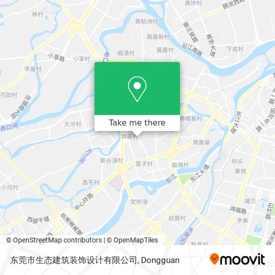 东莞市生态建筑装饰设计有限公司 map