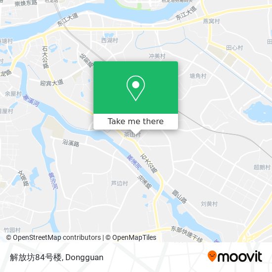 解放坊84号楼 map