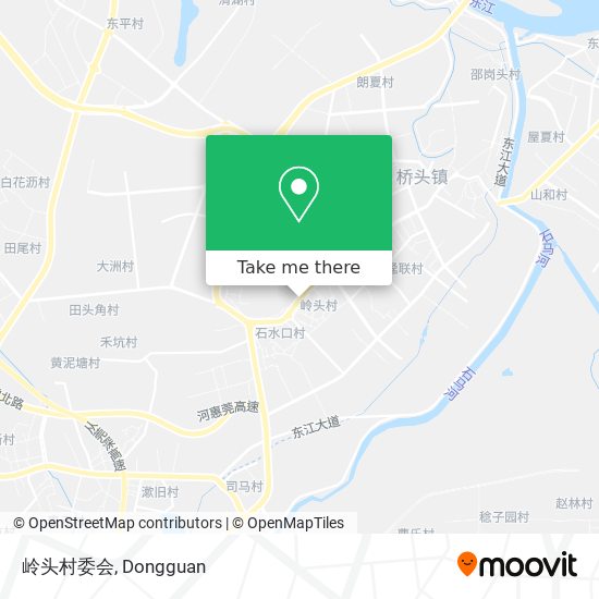 岭头村委会 map