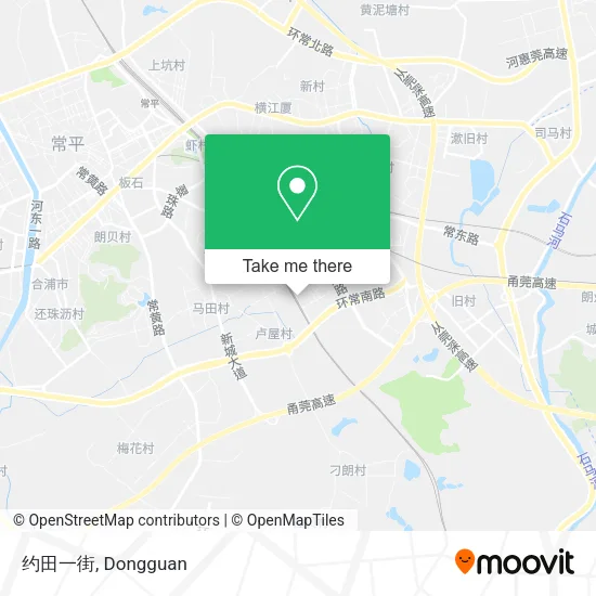 约田一街 map