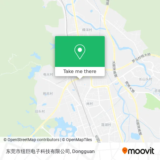 东莞市纽巨电子科技有限公司 map