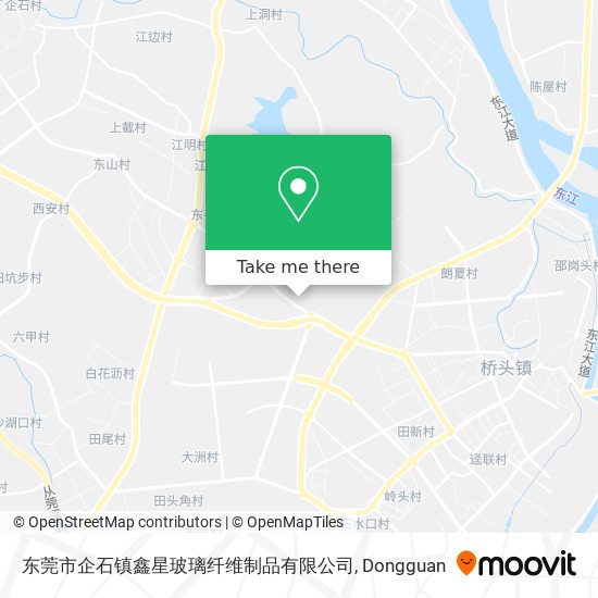 东莞市企石镇鑫星玻璃纤维制品有限公司 map