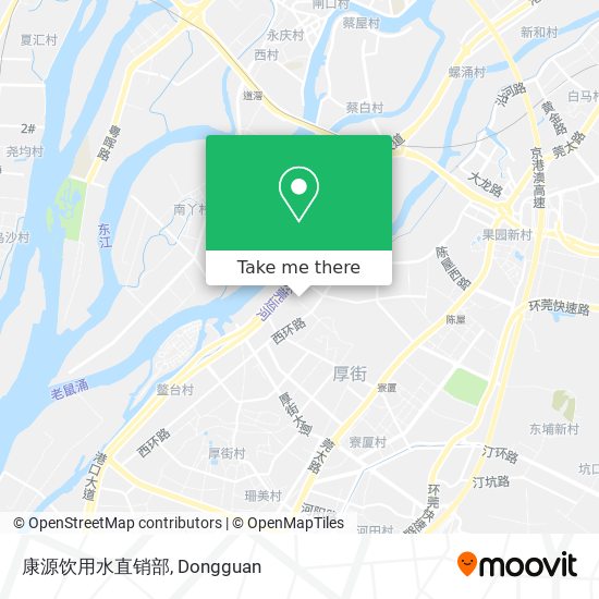 康源饮用水直销部 map