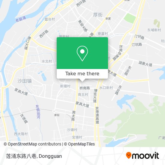 莲涌东路八巷 map