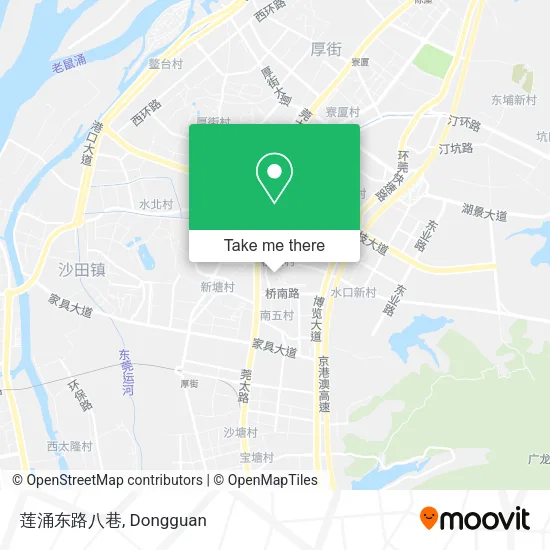 莲涌东路八巷 map