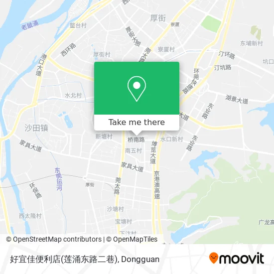 好宜佳便利店(莲涌东路二巷) map