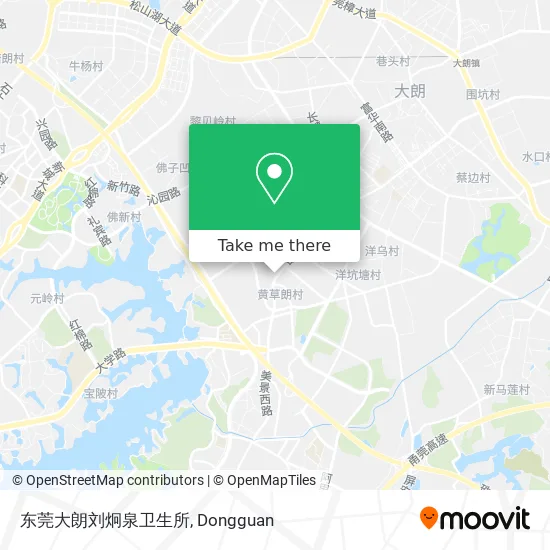 东莞大朗刘炯泉卫生所 map